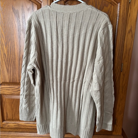 Grecelle XL Cable Knit Cardigan Sweater NWT - Picture 4 of 8